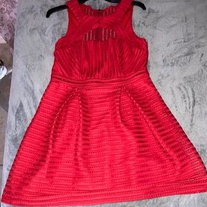 PRETTY RED FORMAL DRESS - NEW!